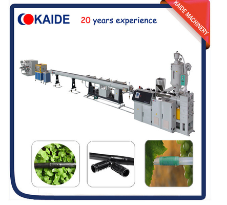 Máquina plástica da produção da tubulação para a linha de produção fábrica da tubulação da irrigação de gotejamento do PE de KAIDE