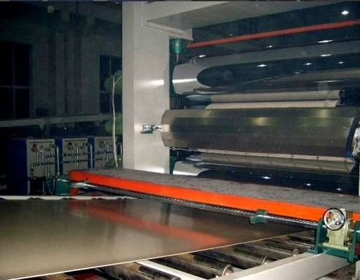Ar - máquina de plástico extrusão de placa arrefecida linha para ABS, PET, PVC
