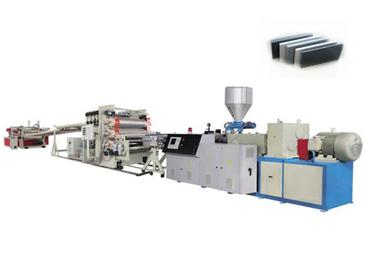 PVC Foam Sheet Plastic Sheet Extrusion Machine / Extrusion Line , 400kg/h , 800kg/h