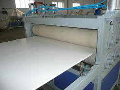 PVC Foam Sheet Plastic Sheet Extrusion Machine / Extrusion Line , 400kg/h , 800kg/h