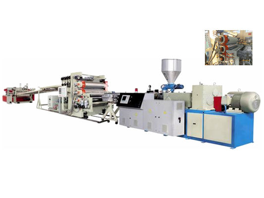 Máquinas plásticas da extrusão da placa livre dobro da espuma do PVC da extrusora de parafuso